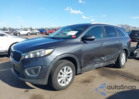 2017 Kia Sorento 2.4L Lx from USA, damaged, VIN 5XYPG4A35HG298139